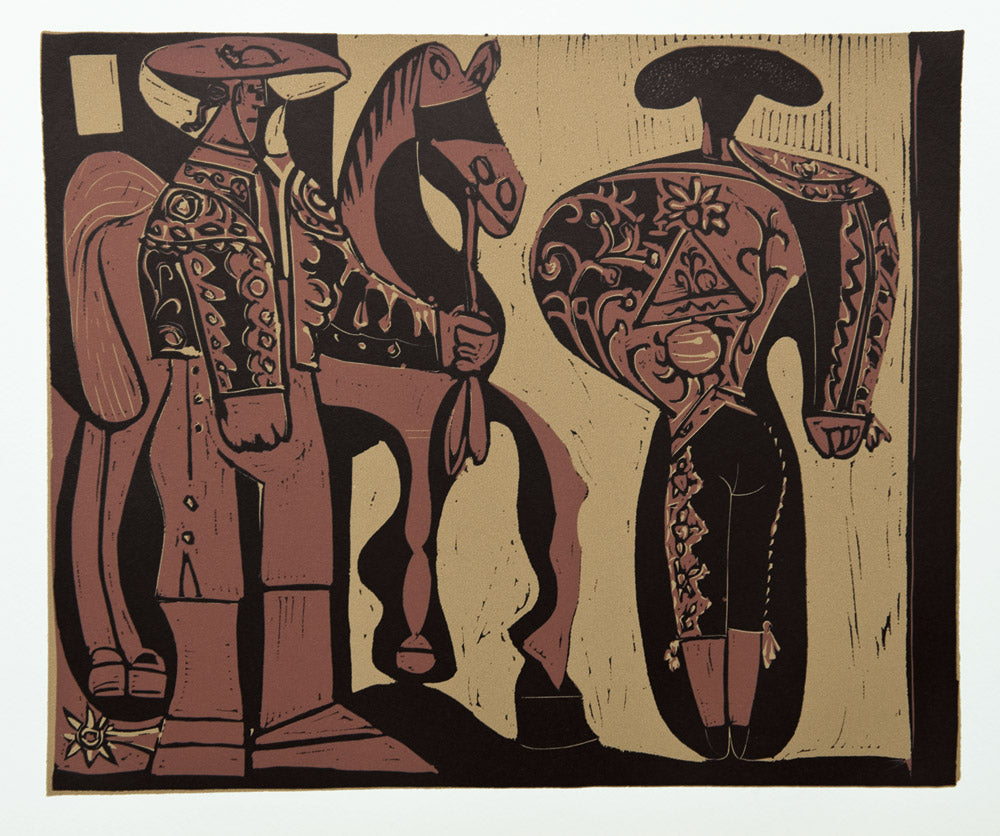 Pablo Picasso Picador and Matador - Linogravures – Goldmark