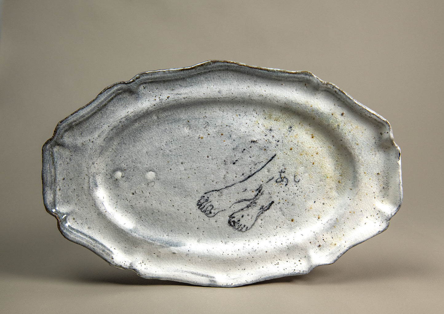 Body Part Plate. Press Moulded