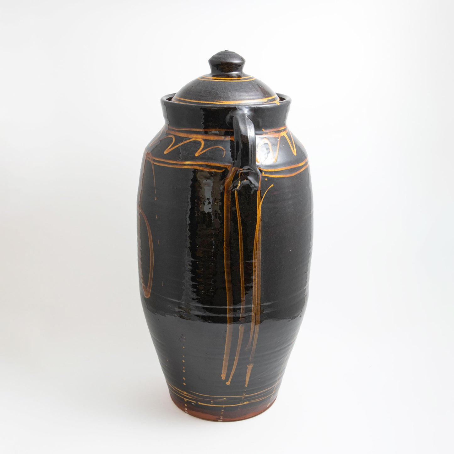 Tall Lidded Jar