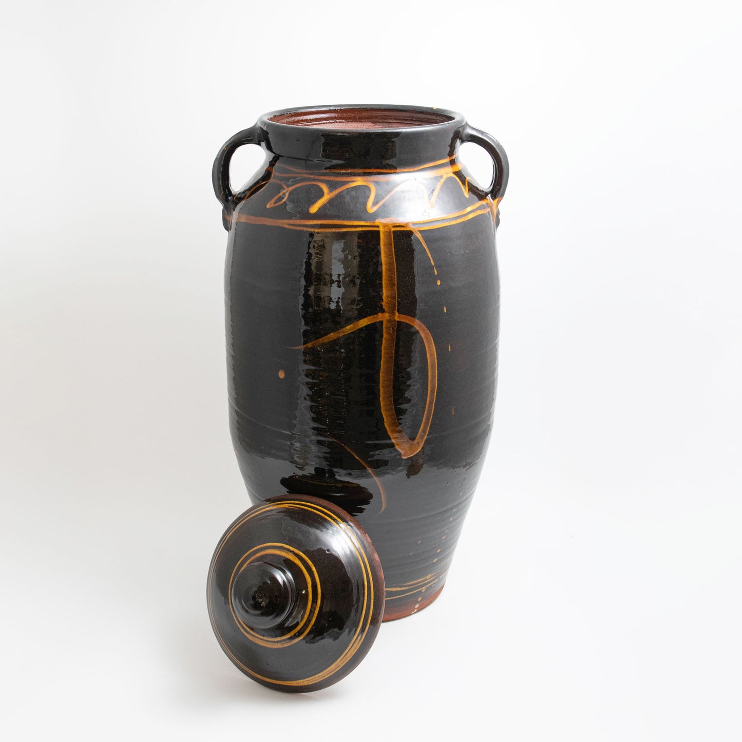 Tall Lidded Jar