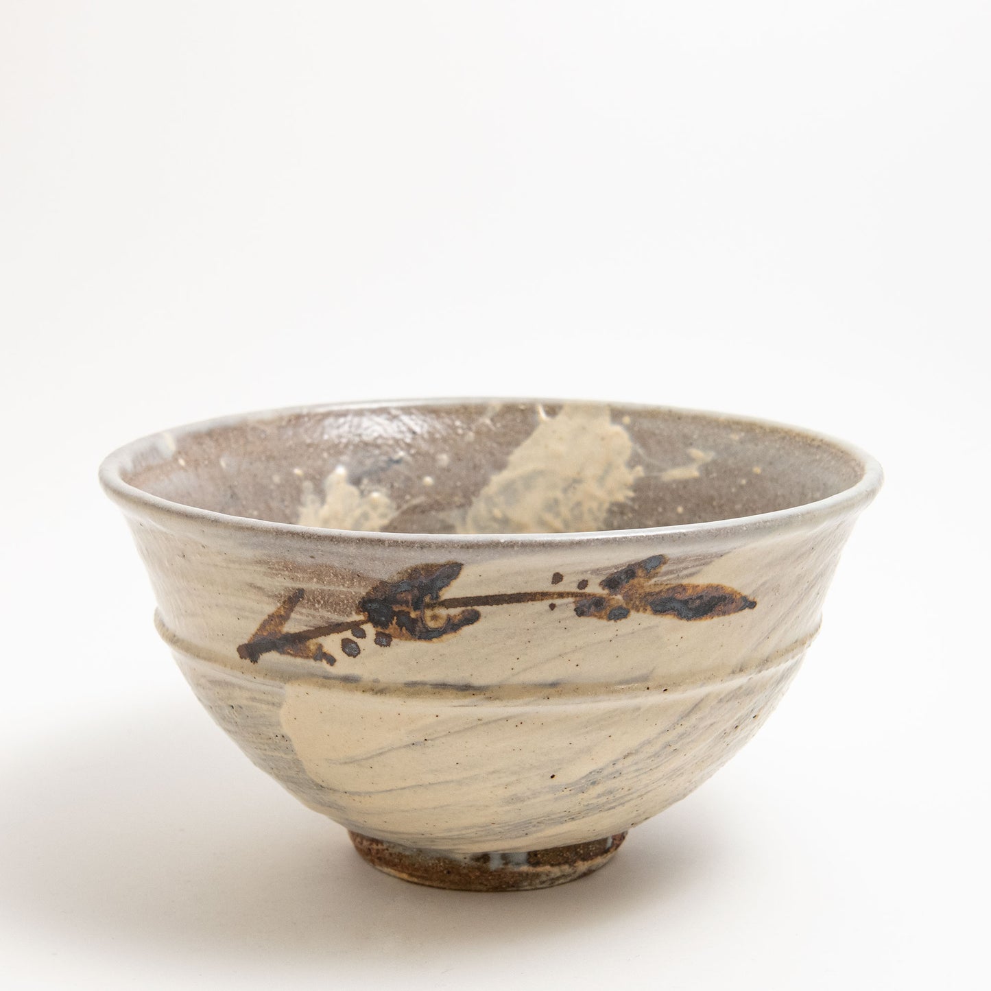 Flared Bowl with Ridge