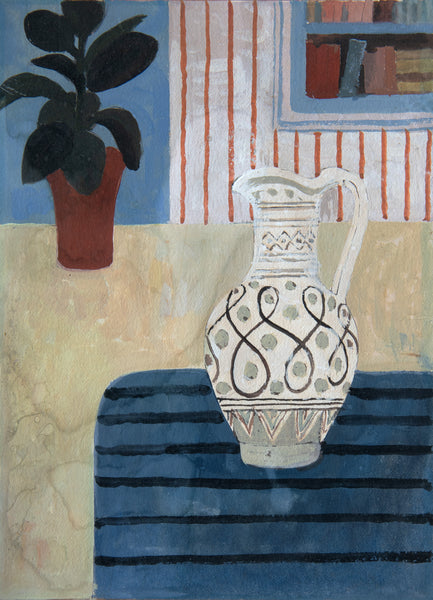 White and Black Jug, Still Life