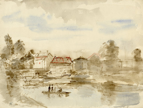 Houses on the River