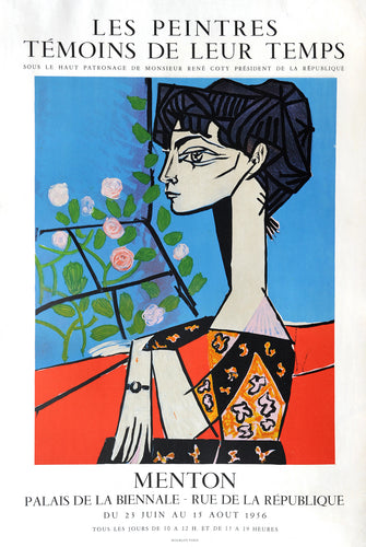 Jacqueline with Flowers