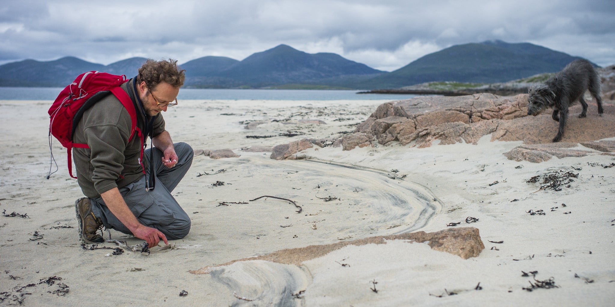 Richard James Beachcomber as Shaman Artist Documentary