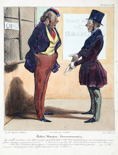In Focus  Honoré Daumier and the 'Robert Macaire' Cartoons – Goldmark