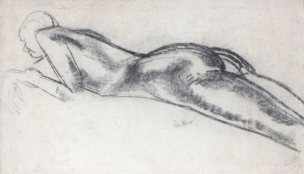 Nude, Lying on her Front