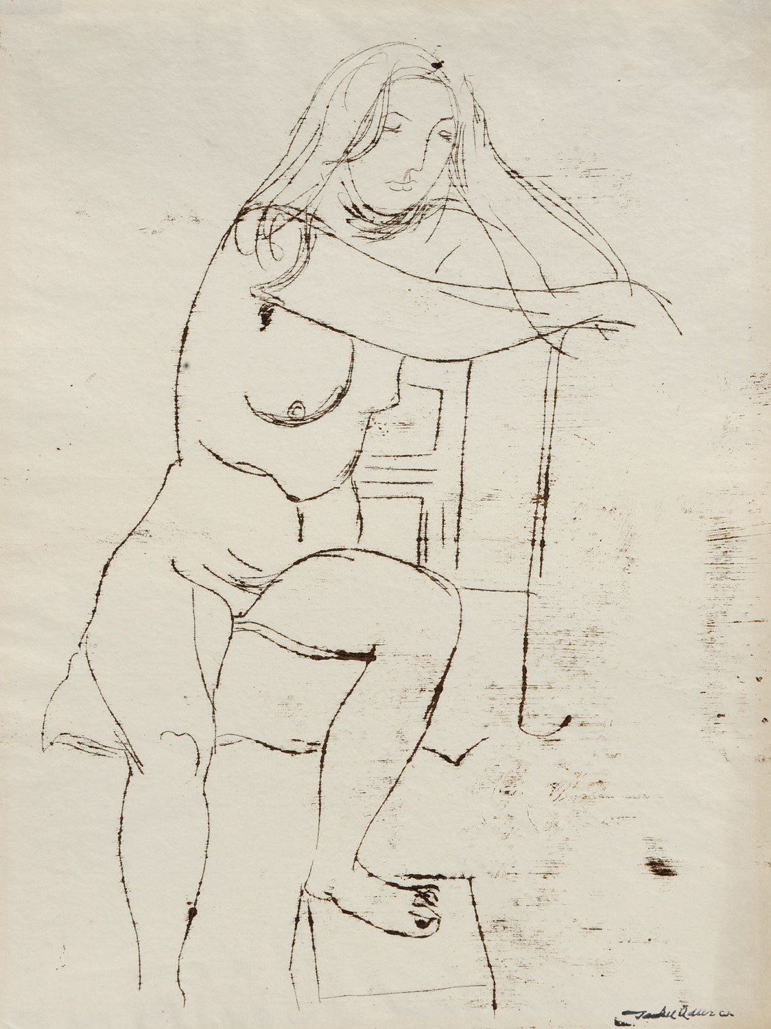 Girl Seated