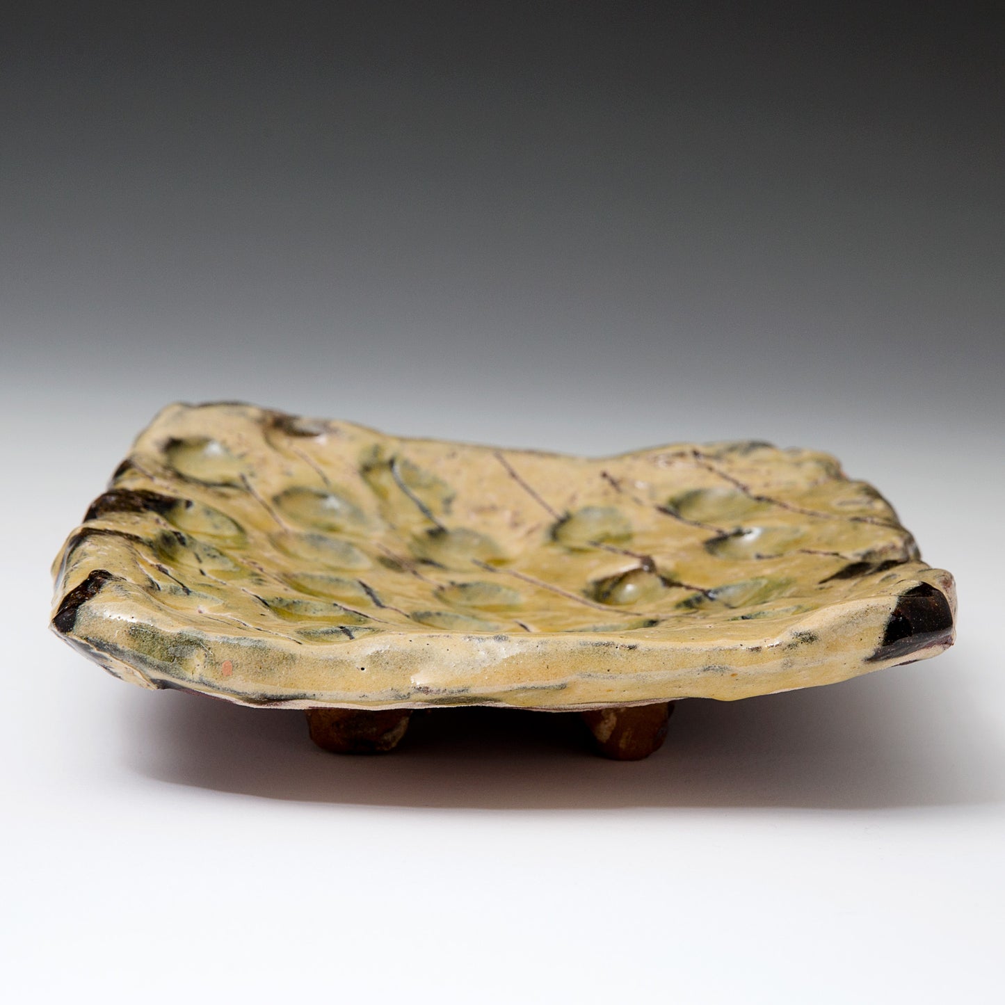 Small Square Slab Platter