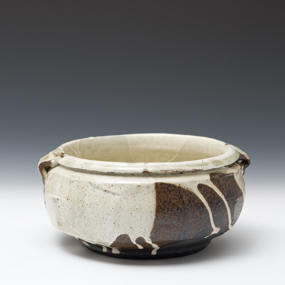 Footed Bowl with Lugs