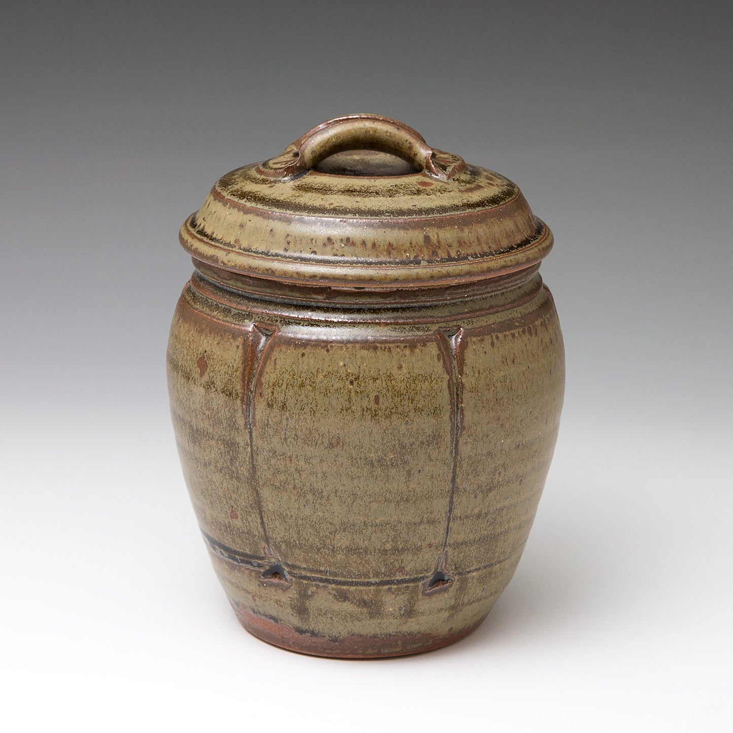 Medium Store Jar with Handle